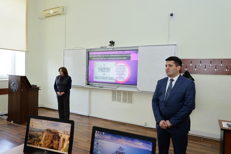 Maliyyə və mühasibat fakültəsində uşaq hüquqlarının təminatına həsr olunan seminar keçirilib