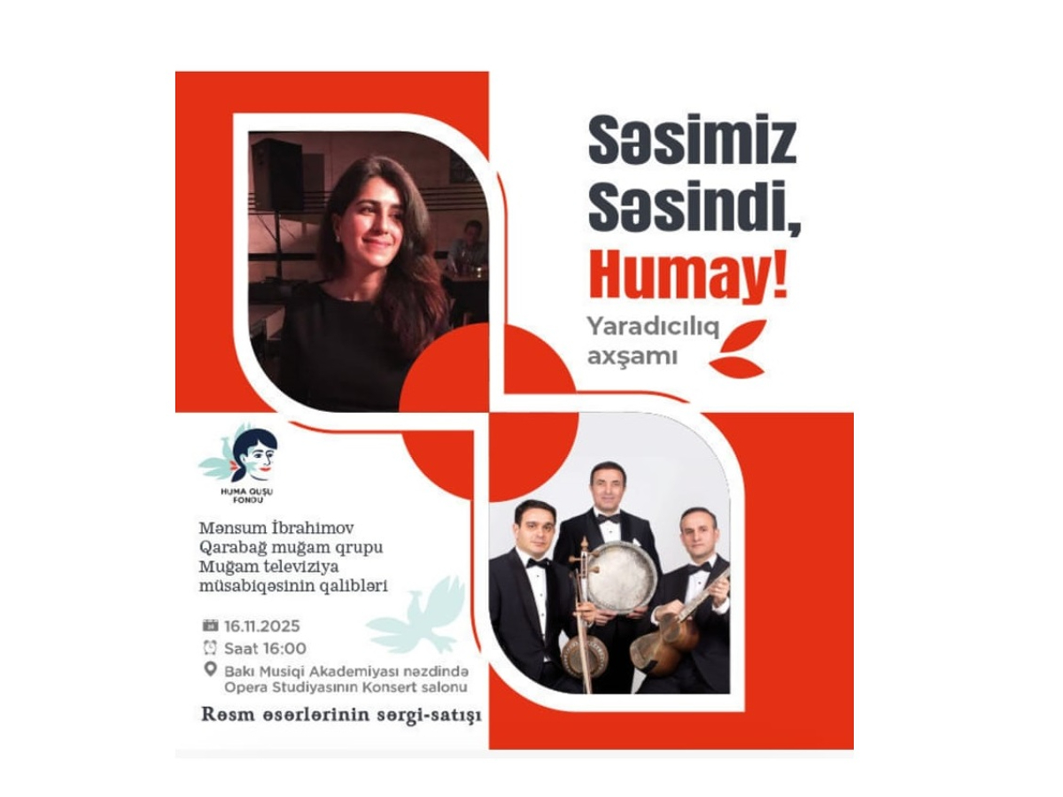ADU kollektivi olaraq “Səsimiz Səsindi, Humay!” xeyriyyə tədbirinə dəstək verək!