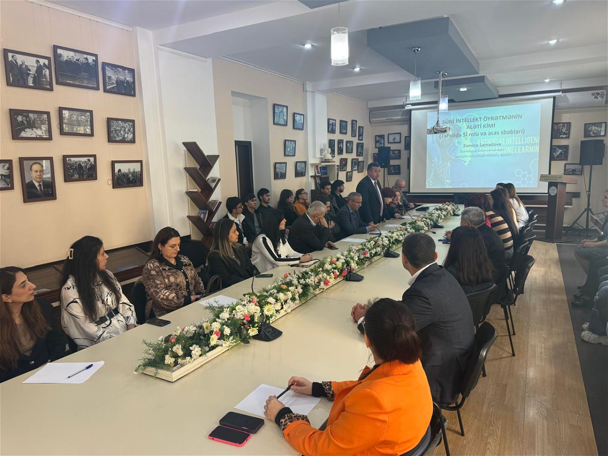 “Süni intellekt öyrətmənin aləti kimi” mövzusunda dəyirmi masa keçirilib