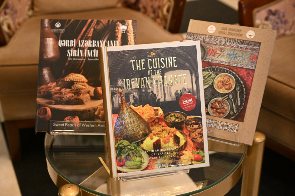 “İrəvan xanlığının bölgə mətbəxi” kitabının ingiliscə nəşri təqdim olunub