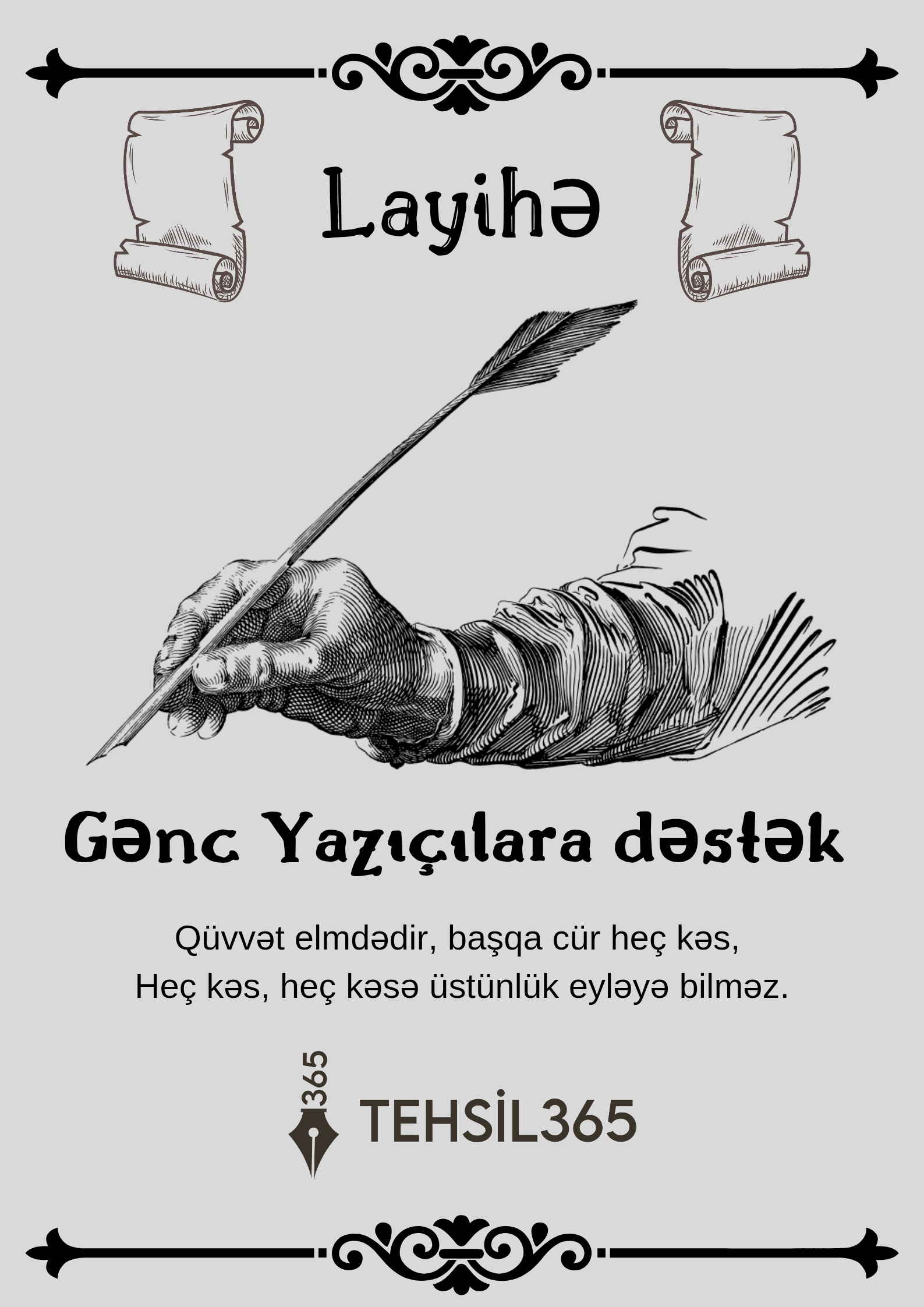 Gənc yazıçılara dəstək layihəsi: Yeni imzalar üçün böyük fürsət