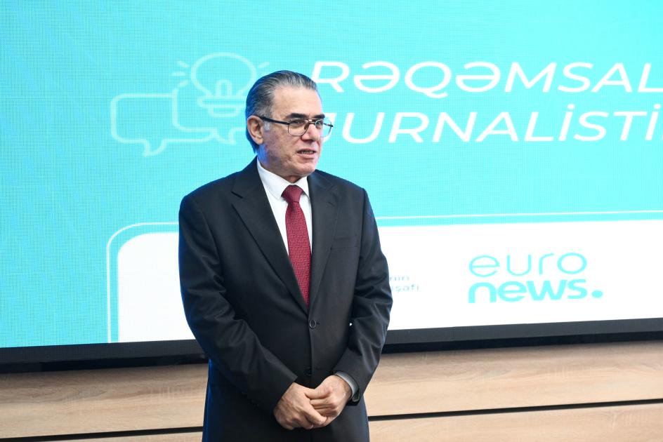 “Rəqəmsal jurnalistika” mövzusunda təlim proqramına başlanılıb