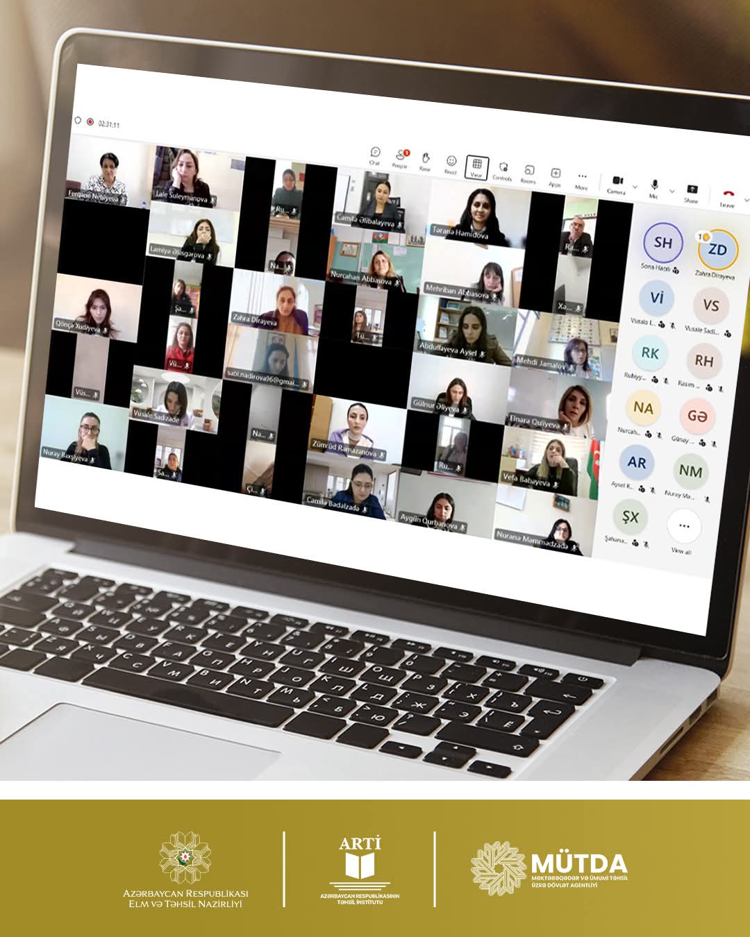 Ümumi təhsil müəssisələrində fəaliyyət göstərən metodistlər üçün vebinar təşkil olunub
