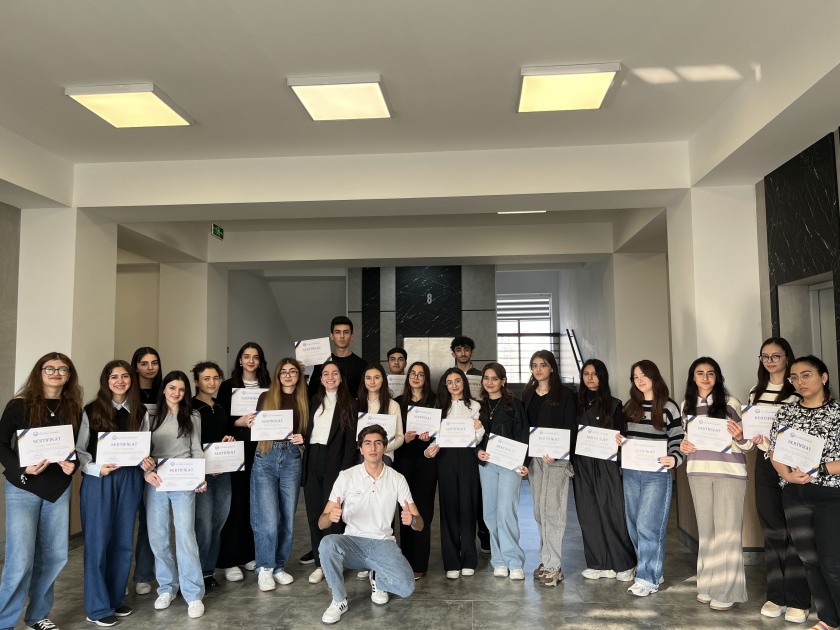 “Karyera yolu - 2” layihəsində 28 iştirakçı sertifikatla təltif olunub