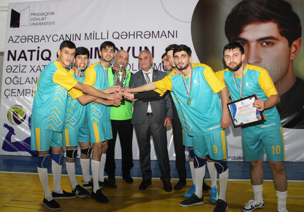 MDU-da Azərbaycanın Milli Qəhrəmanı Natiq Qasımova həsr olunmuş Voleybol çempionatının qalibi bəlli olub