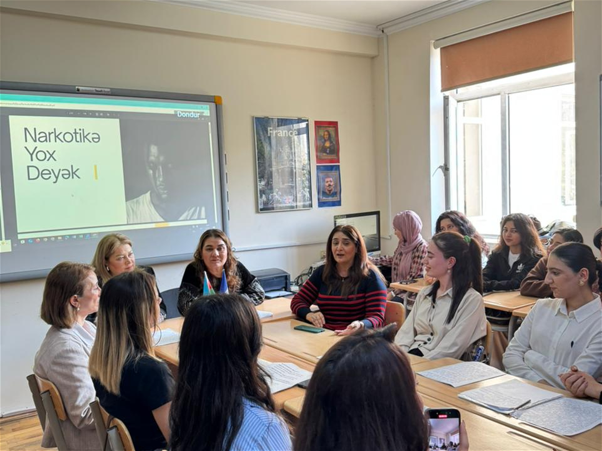 “Narkomaniyaya Yox De! Həyatı Seç!” adlı dəyirmi masa olub