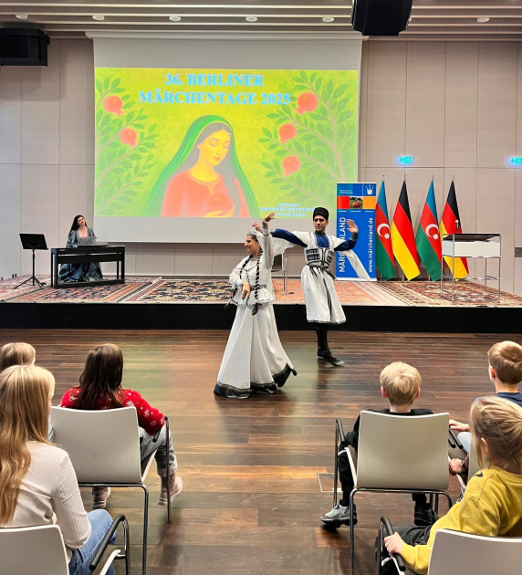 Berlinin 140 məktəblisi Azərbaycan mədəniyyəti ilə tanış olub