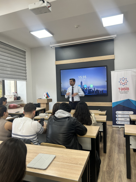 BDU-da “İş dünyası çağırır” mövzusunda təlim keçirilib