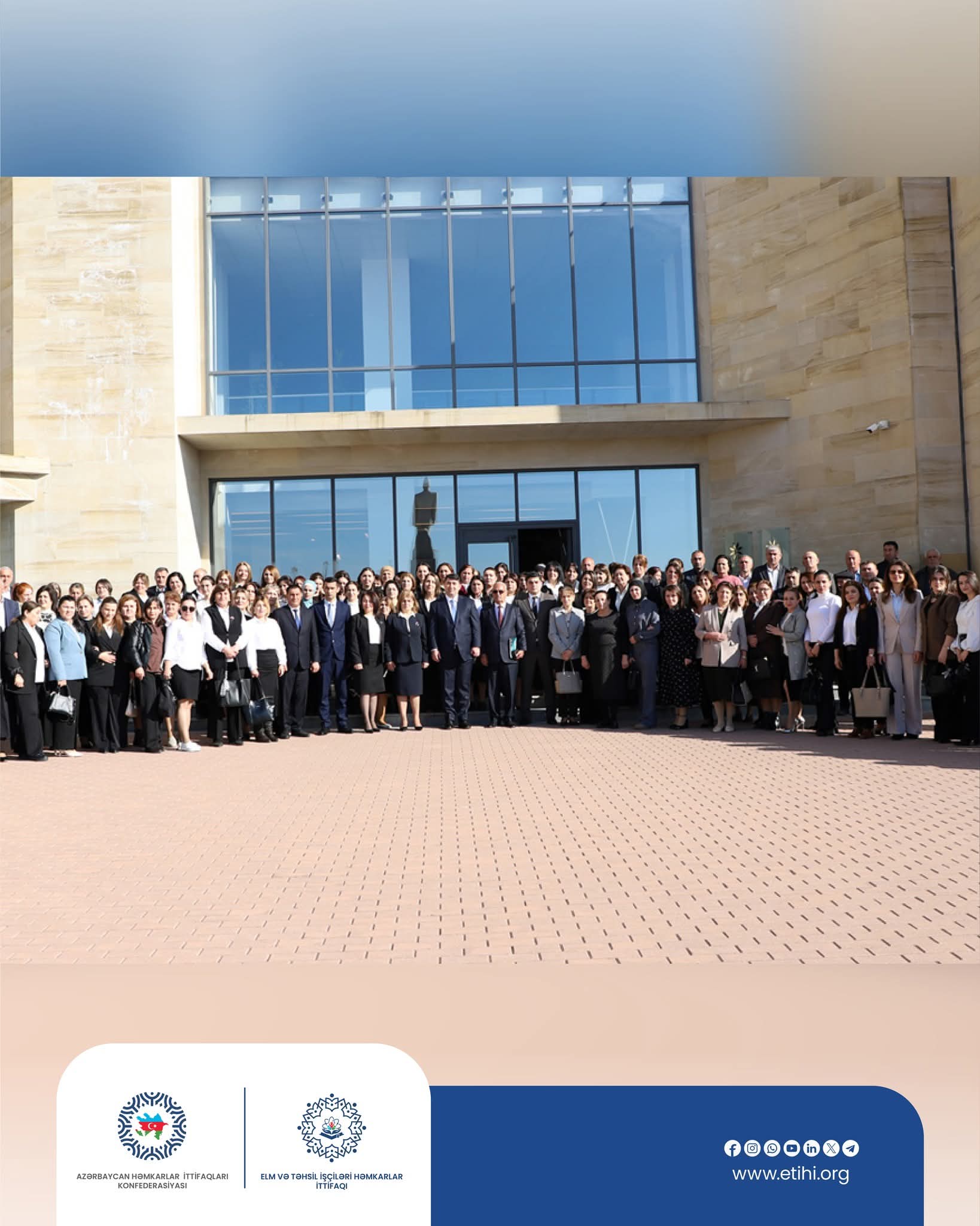 Elm və Təhsil İşçiləri Həmkarlar İttifaqı Şəki-Zaqatalada üzv təşkilatlarla görüşüb