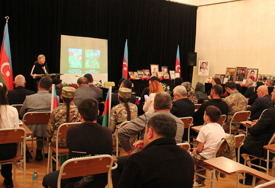 Şəhidlərimizin xatirəsinə həsr olunmuş anım tədbiri keçirilib