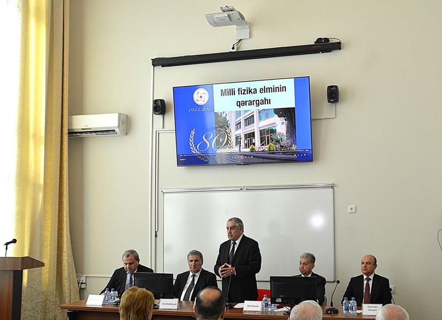Fizika İnstitutunun 80 illik yubileyi qeyd olunub