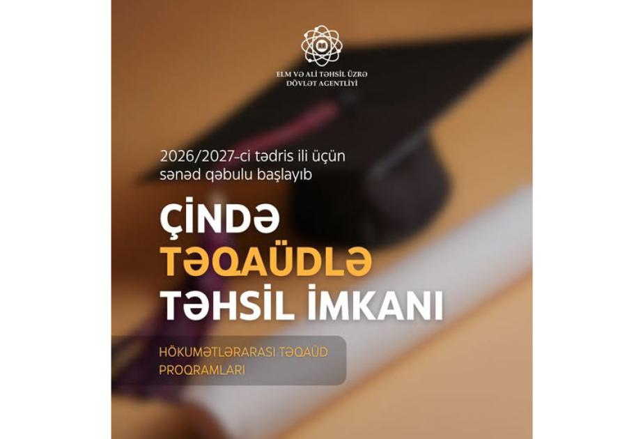 HTP çərçivəsində Çində təhsillə bağlı sənəd qəbulu başlayıb