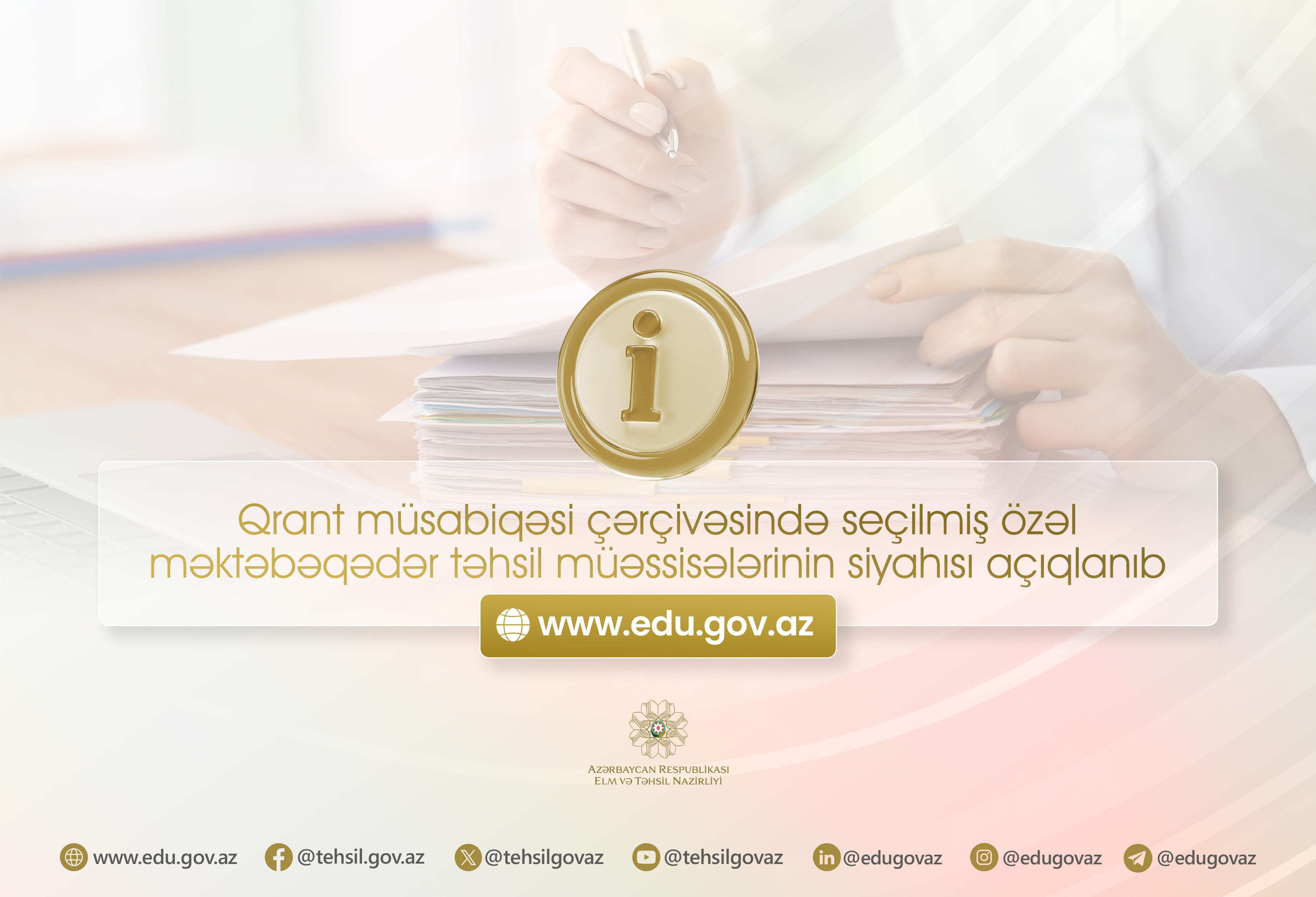 2025–2026-cı il üçün qrant alan özəl bağçaların siyahısı açıqlanıb