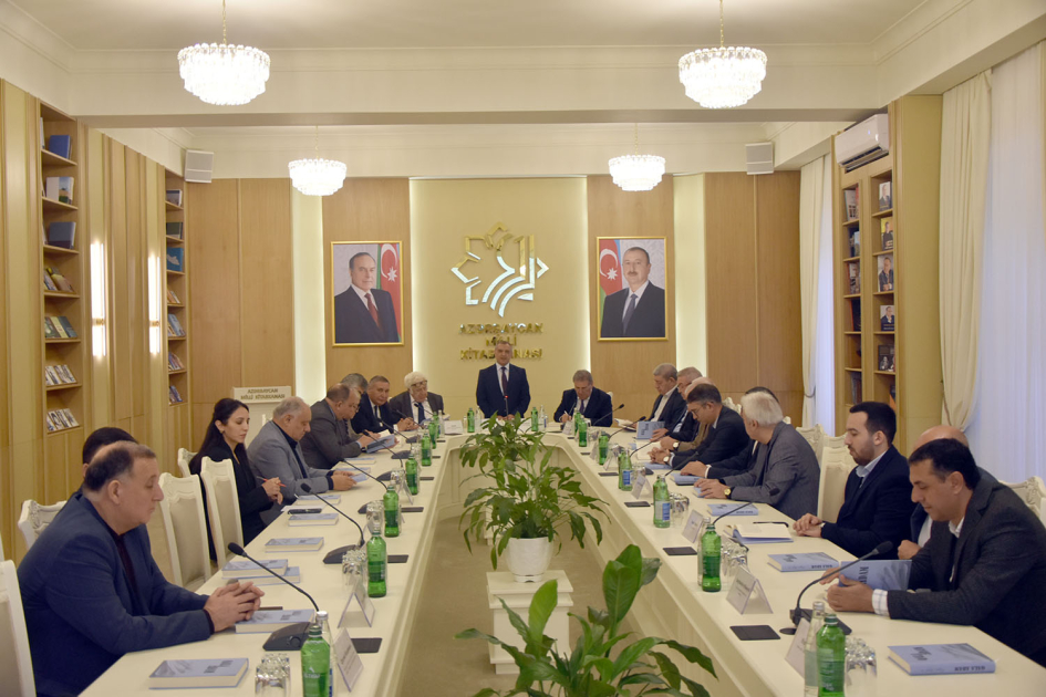 Milli Kitabxanada “Qala Adam” kitabının və “Rəşad Məcid-60” elektron məlumat bazasının təqdimat olub