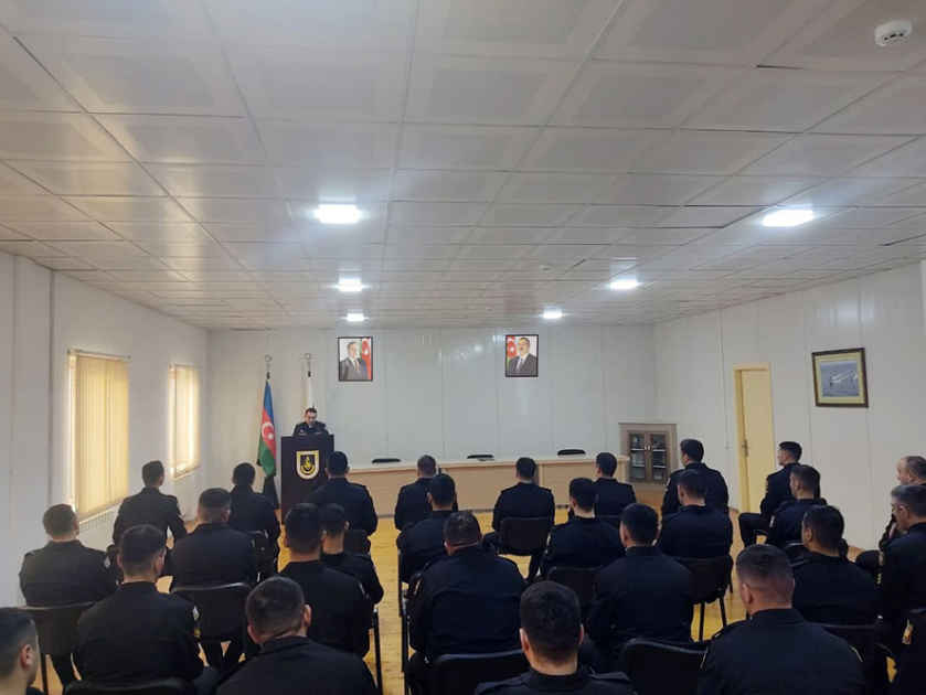 Hərbi Dəniz Qüvvələrində “Konstitusiya və Suverenlik ili” ilə bağlı tədbirlər keçirilib
