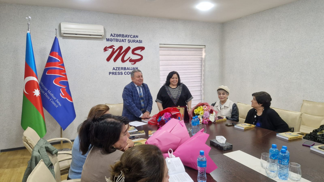 Əməkdar jurnalist Şəmsiyyə Kərimovanın 70 illik yubileyi qeyd edilib