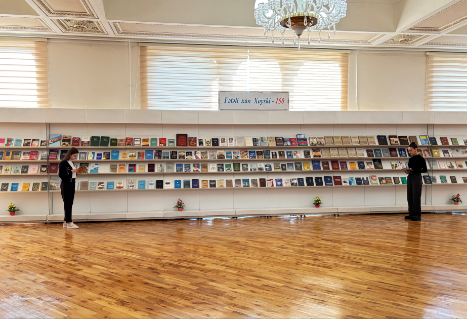 Milli Kitabxanada “Fətəli xan Xoyski – 150” adlı kitab sərgisi istifadəçilərə təqdim olunub