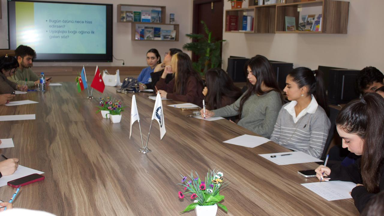 AzMİU-da uşaq hüquqları və davranışları üzrə maarifləndirmə tədbirləri