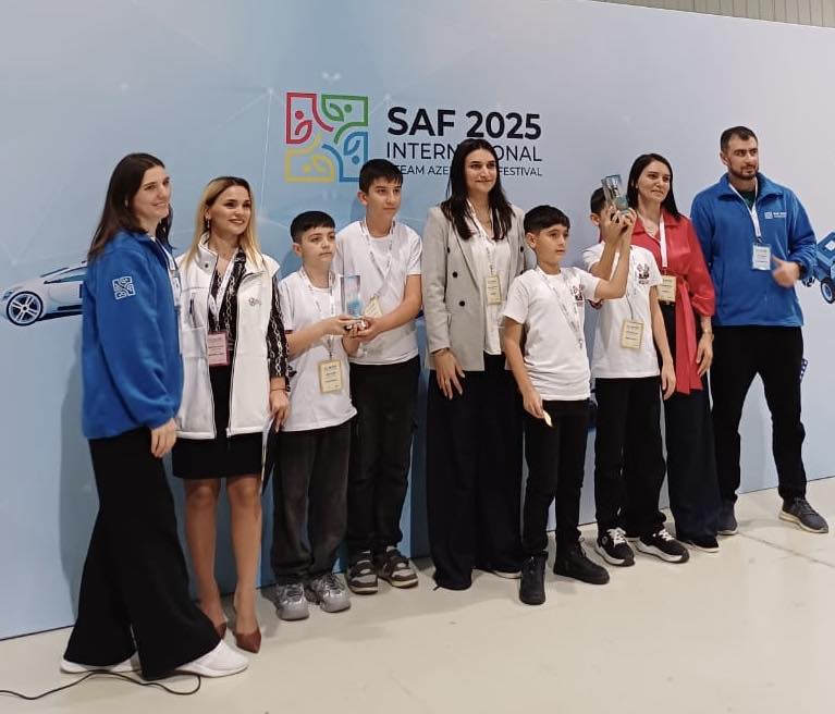 Mərkəzi Aran RTİ-nin şagirdləri SAF-da mükafat qazanıblar