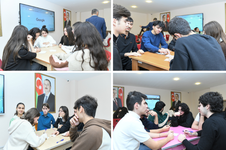 BMU tələbələri arasında Azərbaycan tarixi üzrə intellektual yarış keçirilib 