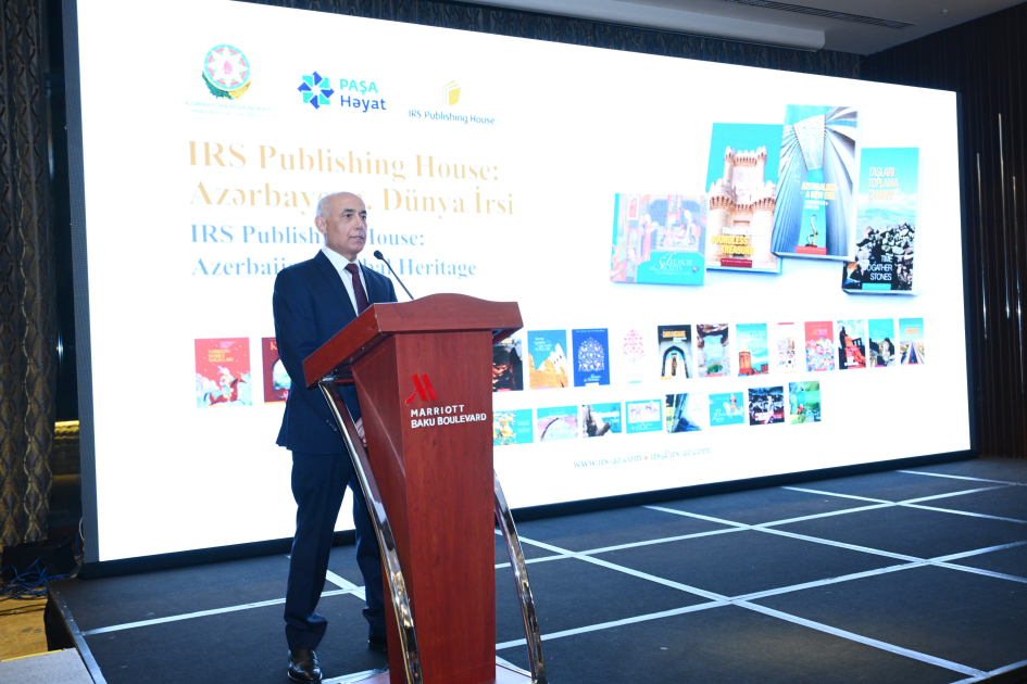 “İRS” seriyası çərçivəsində yeni kitabların təqdimatı olub 