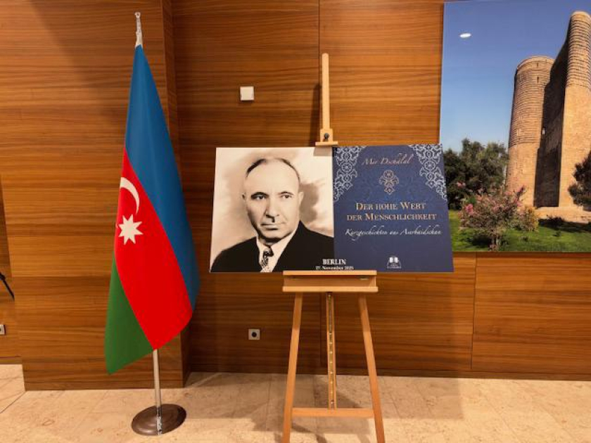 Berlində Mir Cəlalın alman dilinə tərcümə edilmiş hekayələrindən ibarət kitabın təqdimatı olub