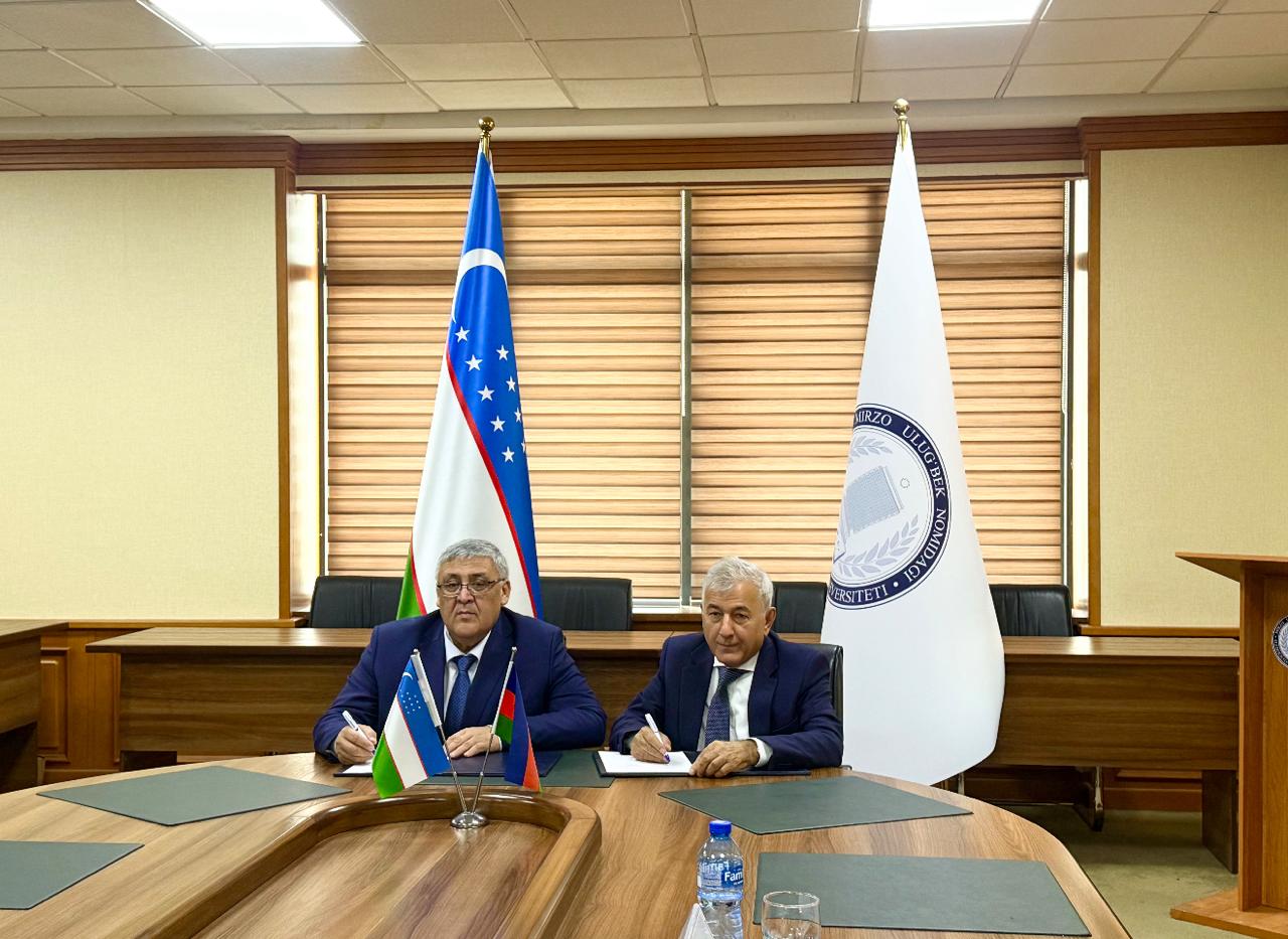 BMU ilə Özbəkistan Milli Universiteti arasında əməkdaşlıq imzalanıb