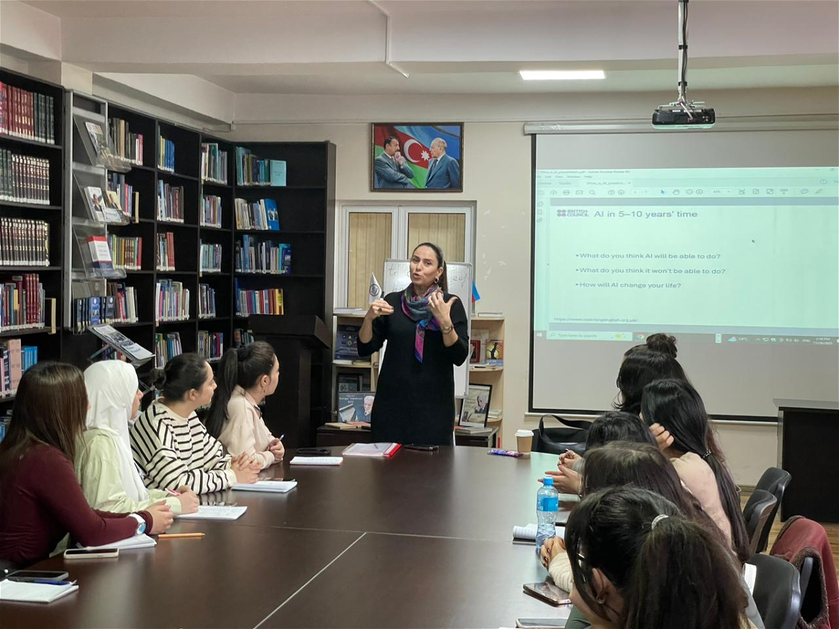 ADU-da “Süni İntellekt” mövzusunda debat keçirilib