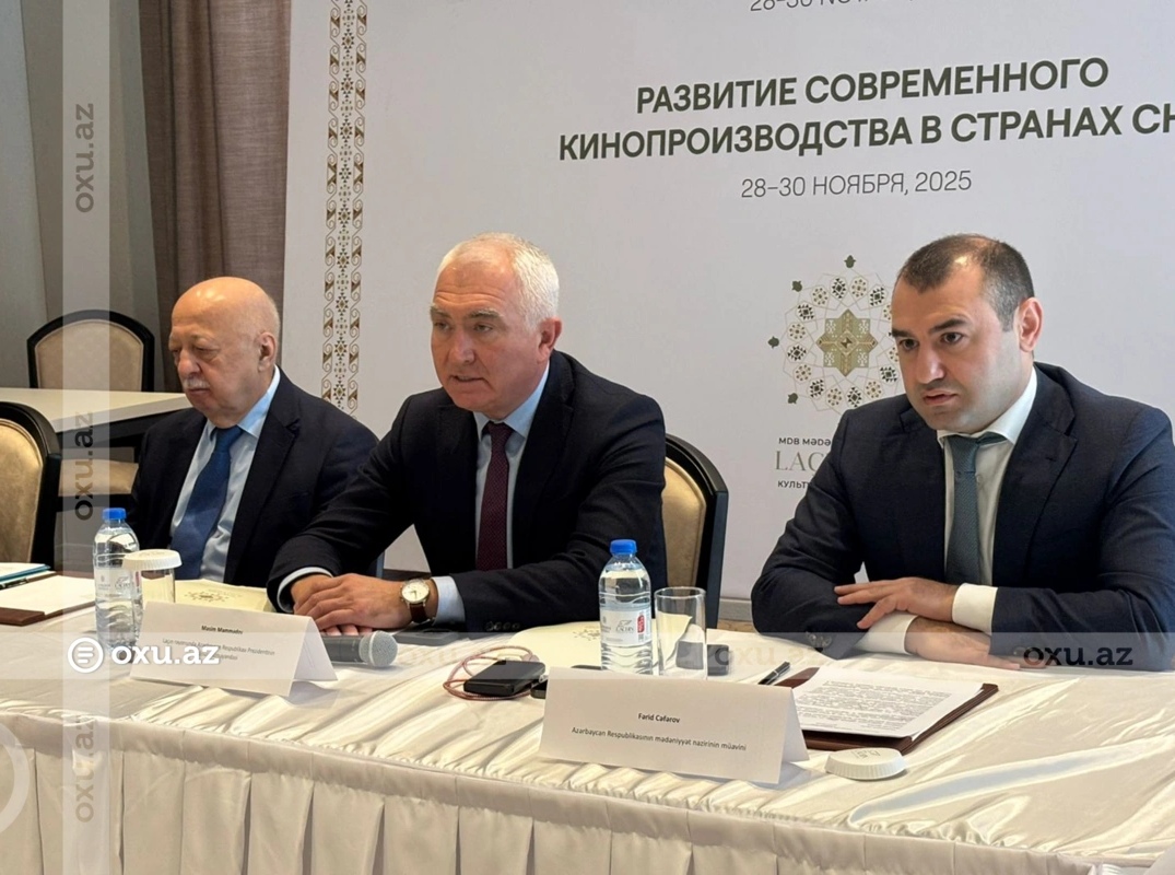 Laçın rayonunda "MDB ölkələrində müasir kino istehsalının inkişafı" adlı dəyirmi masa keçirilib