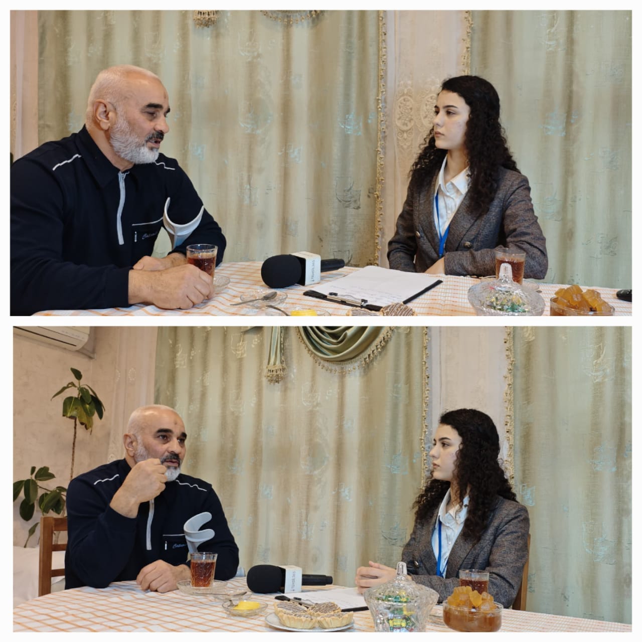 "Şəhidin səsi" proqramında Xocalı soyqırımı zamanı əsir düşən ailə ilə görüş keçirilib