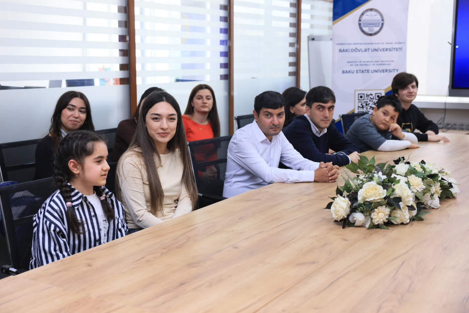 Bakı Dövlət Universitetində “Aqroməktəb” layihəsi çərçivəsində maarifləndirici tədbir keçirilib