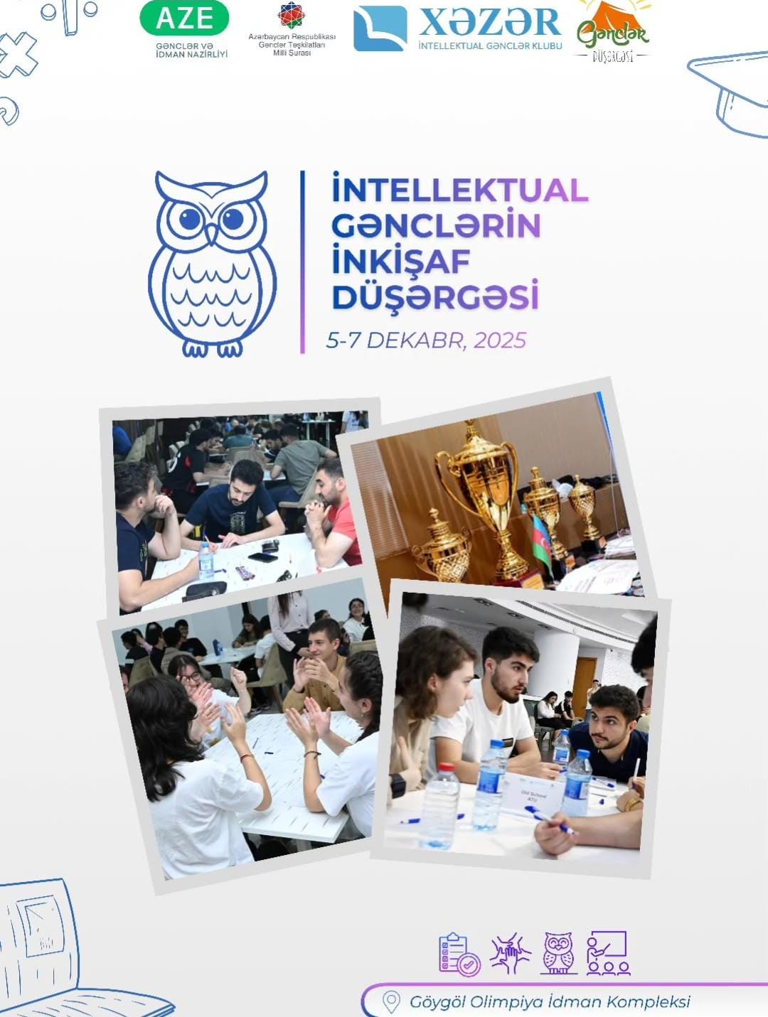 İntellektual Gənclərin İnkişaf Düşərgəsi keçiriləcək