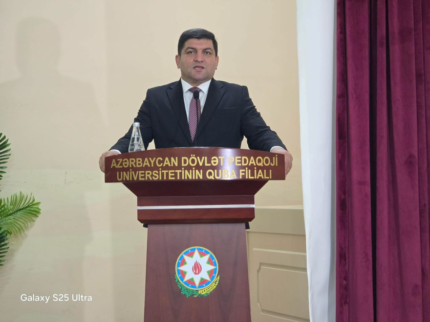 ADPU-nun Quba filialında Həsən Həsənovla görüş keçirilib