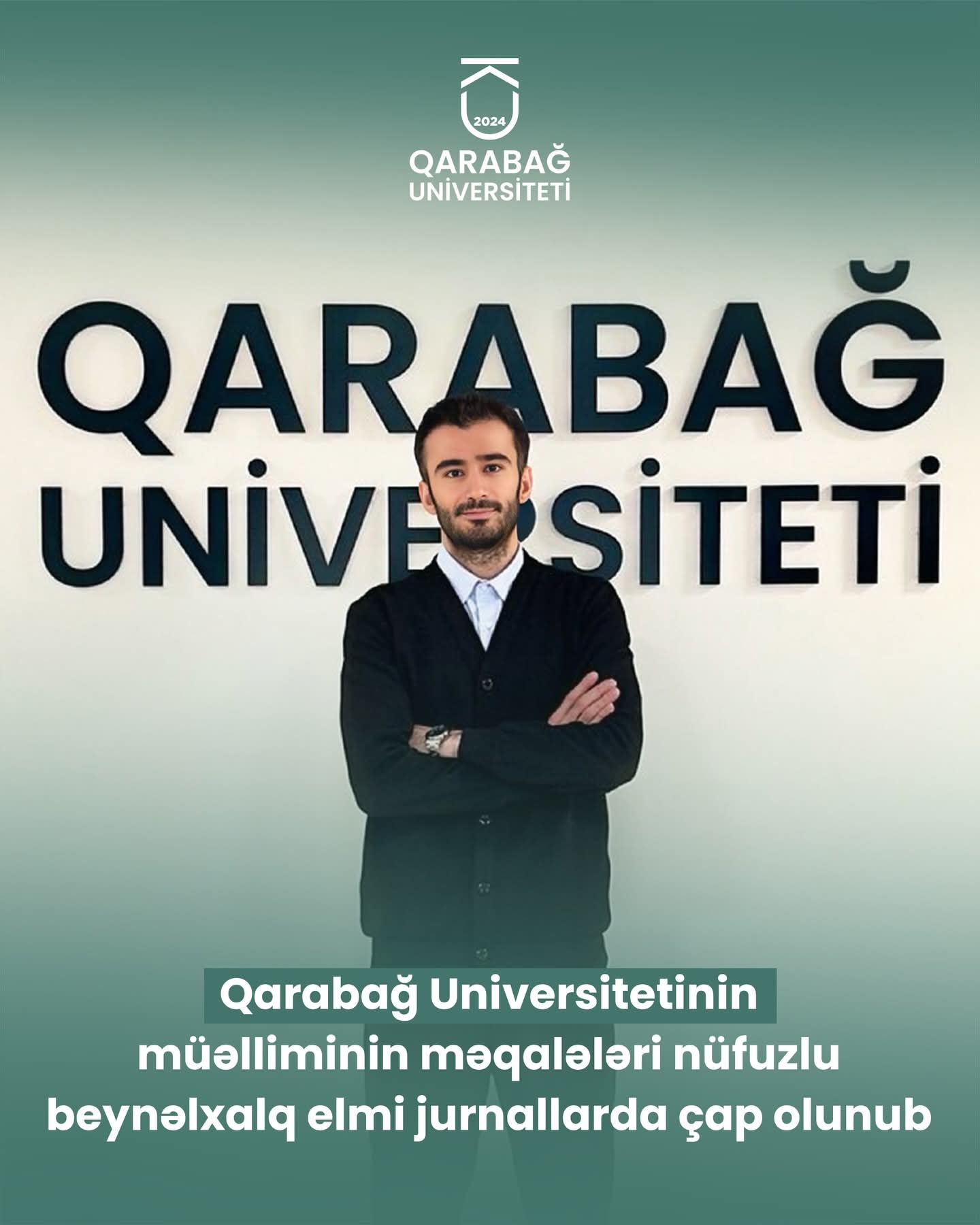 Qarabağ Universitetinin müəlliminin 3 məqaləsi nüfuzlu beynəlxalq jurnallarda dərc olunub