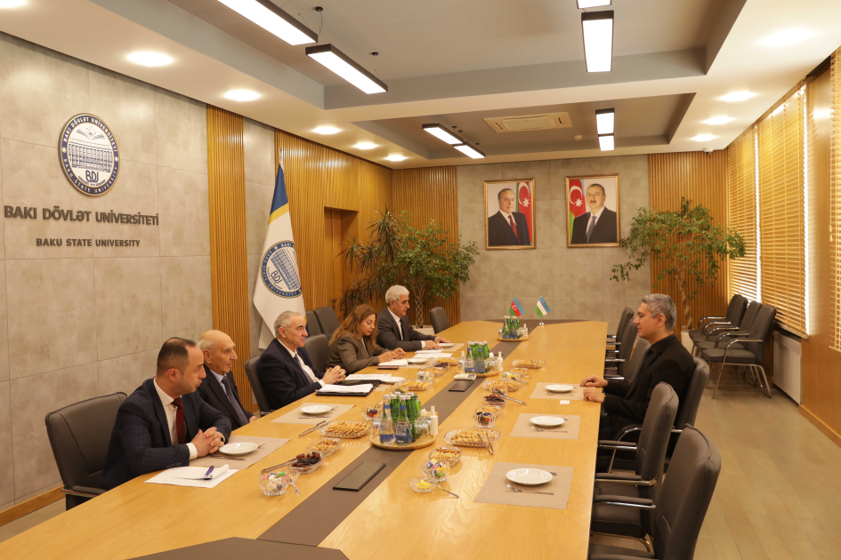 BDU ilə Özbəkistanın Buxara Dövlət Tibb İnstitutu arasında əməkdaşlıq genişlənir
