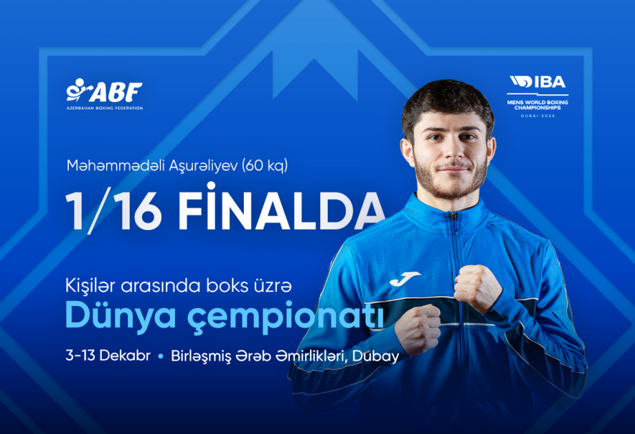 Azərbaycan boksçusu dünya çempionatına qələbə ilə başlayıb