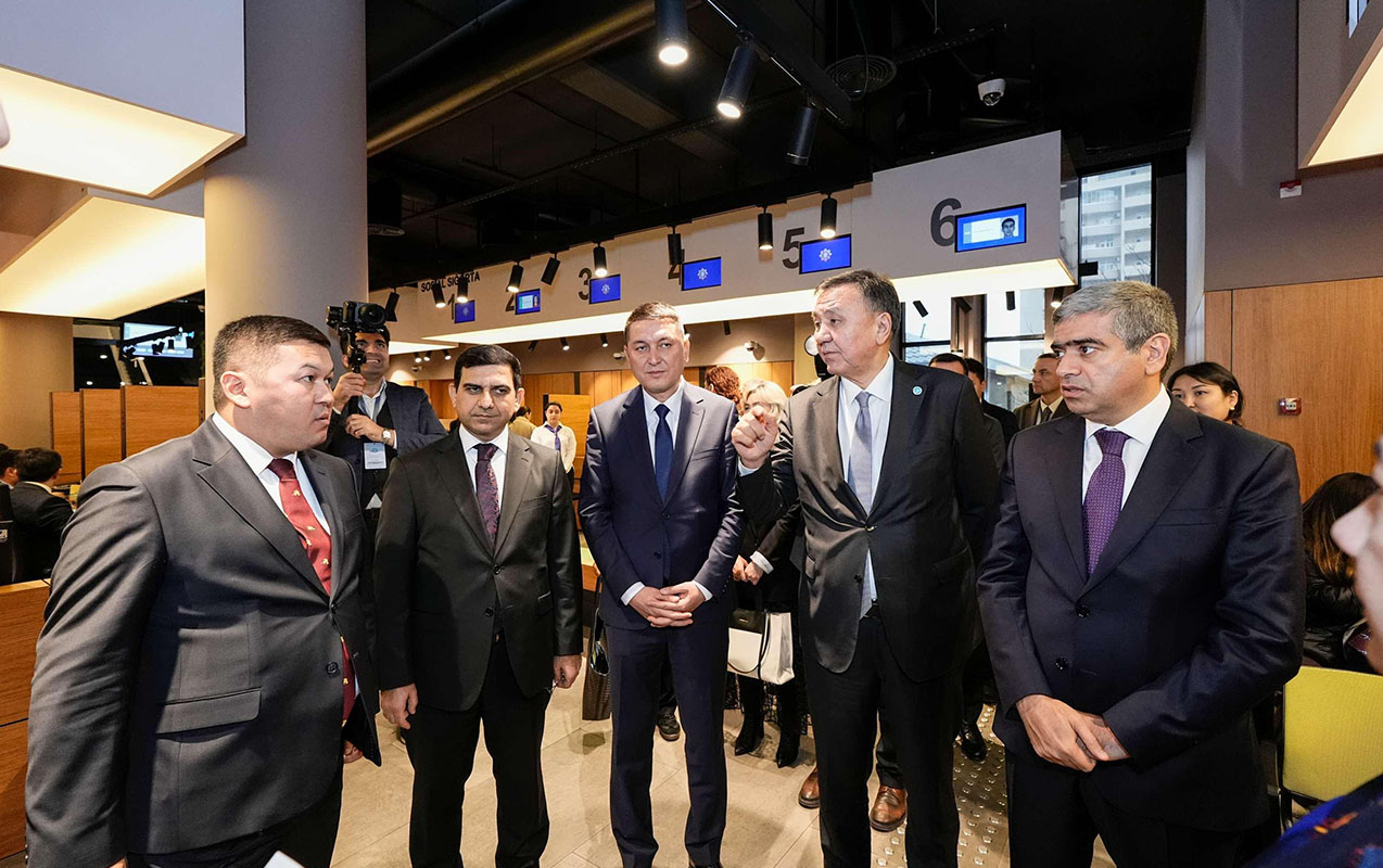 TDT-dən olan nazirlər 1 saylı DOST Mərkəzində olub - Fotolar