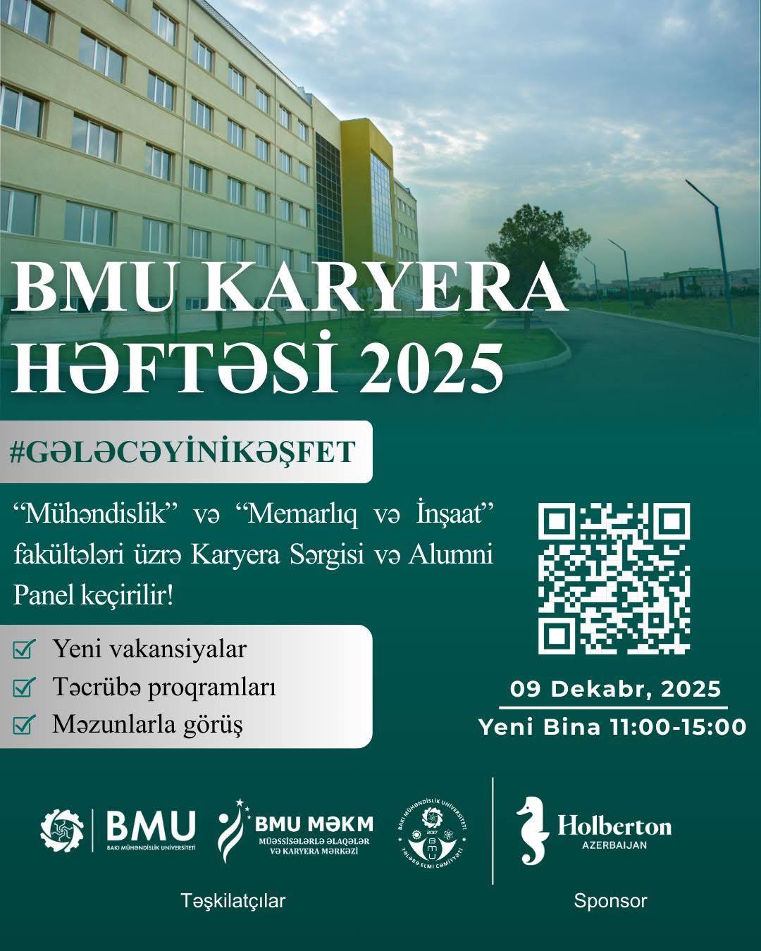BMU Karyera Həftəsi 2025 başlayır!