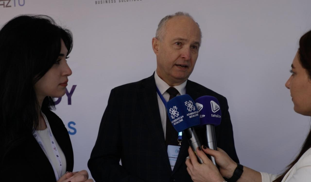 Vistula Universitetinin rektoru: Burada gördüyüm elmi mühiti universitetimlə bölüşəcəyəm