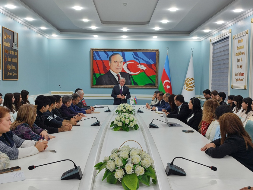 GDU-da “Yeni bir fikrim var 2” müsabiqəsinin final mərhələsi keçirilib