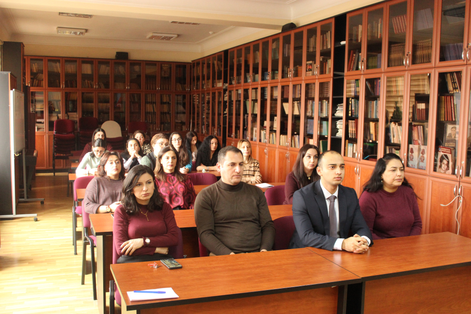 “Azərbaycanın neft sənayesinin inkişafında alimlərin və diplomatiyanın rolu” - elmi seminar - FOTO