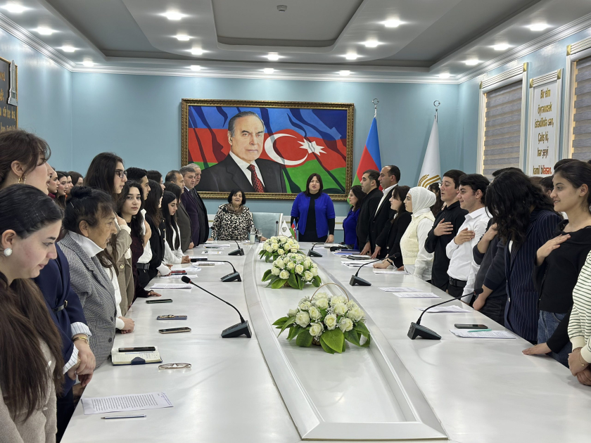 "Mədəni irs, ədalət və qayıdış yolu” adlı tələbə elmi konfransı keçirilib 