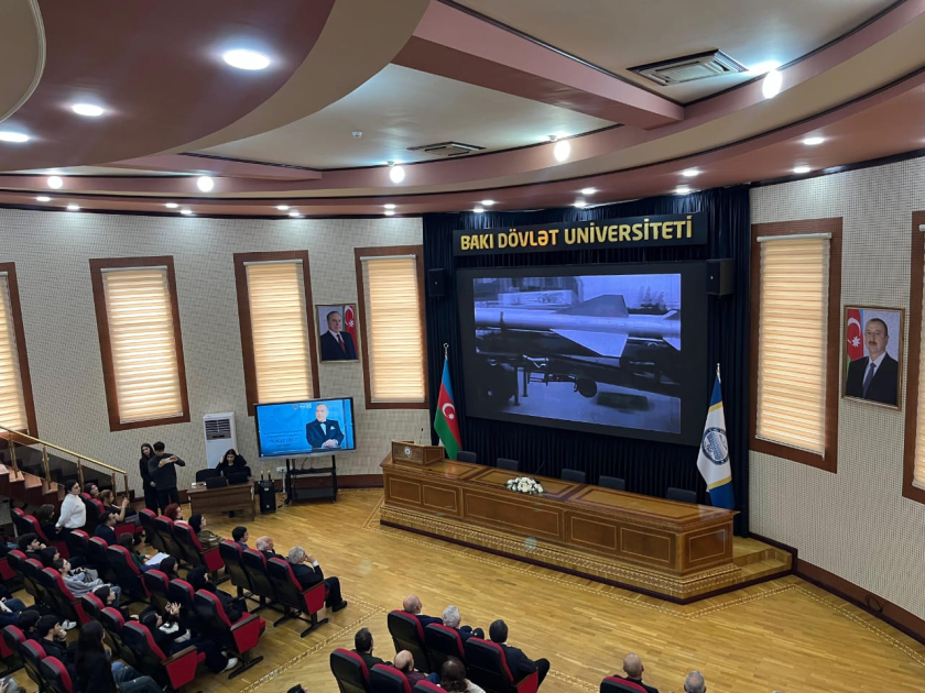 BDU-da “Ölməz Lider” adlı tədbir keçirilib