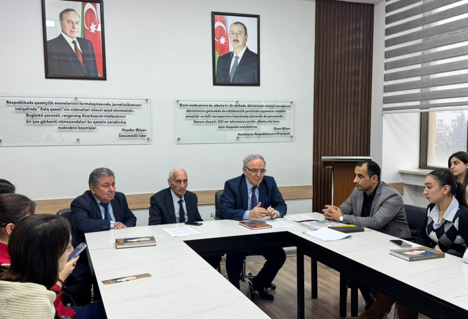 Heydər Əliyev irsinin mediada təbliği təcrübəsi keçirilib 