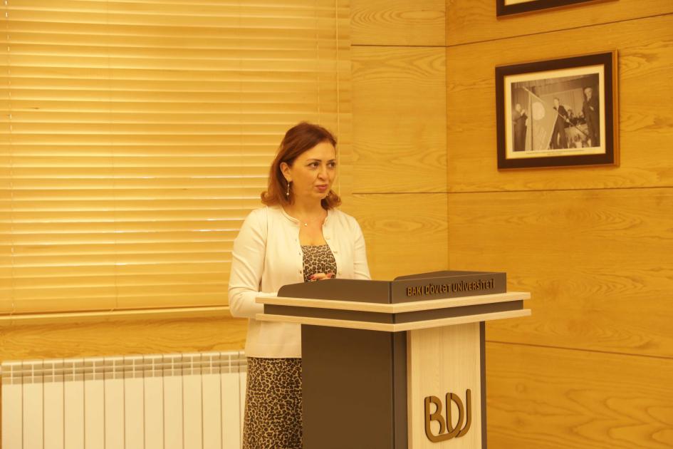 BDU-da “Heydər Əliyev və gənclər siyasəti” mövzusunda görüş