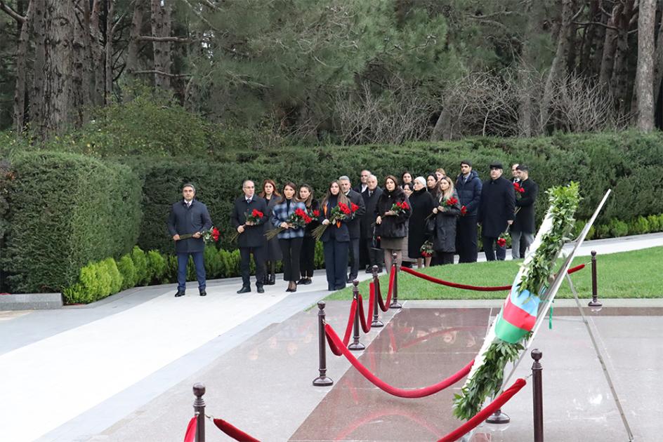 Azərbaycan Universitetində Ümummilli Lider Heydər Əliyevin anım gününə həsr olunmuş tədbir keçirilib