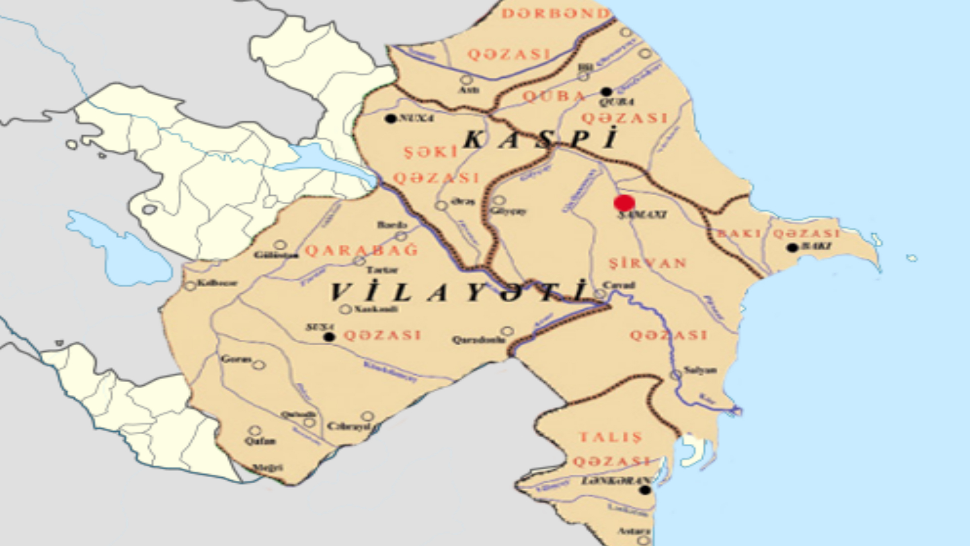 1846-cı ildə Cənubi Qafqazın inzibati bölgüsündə əhəmiyyətli dəyişikliklər edilib