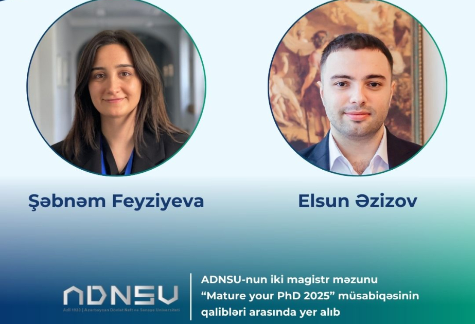 Azərbaycanlı tədqiqatçılar Fransada beynəlxalq uğur qazanıblar