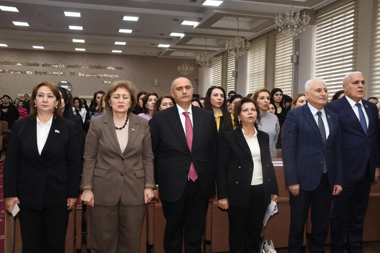 BSU-da Beynəlxalq Türk Dili Ailəsi Gününə həsr olunan tədbir keçirilib 