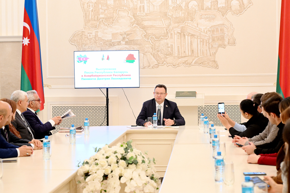 Belarusun Azərbaycandakı səfirliyində media nümayəndələri ilə görüş keçirilib